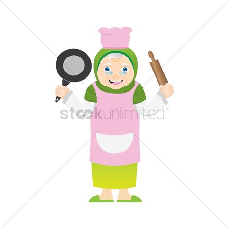 Tentu saja gambar kartun chef wanita muslimah png memang cukup banyak dicari oleh orang di kids hijab cooking kartun hijaber 24 08 2019 cara gambar kartun mudah 2019 wanita muslimah di. Muslim woman as a chef Vector Image - 1424305 | StockUnlimited