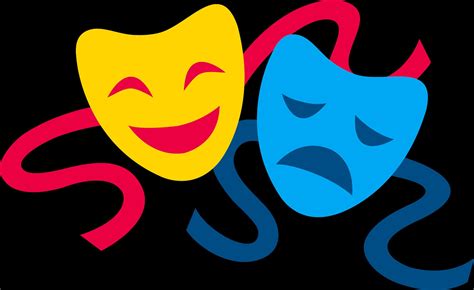 Comedy Drama Masks Clipart Best