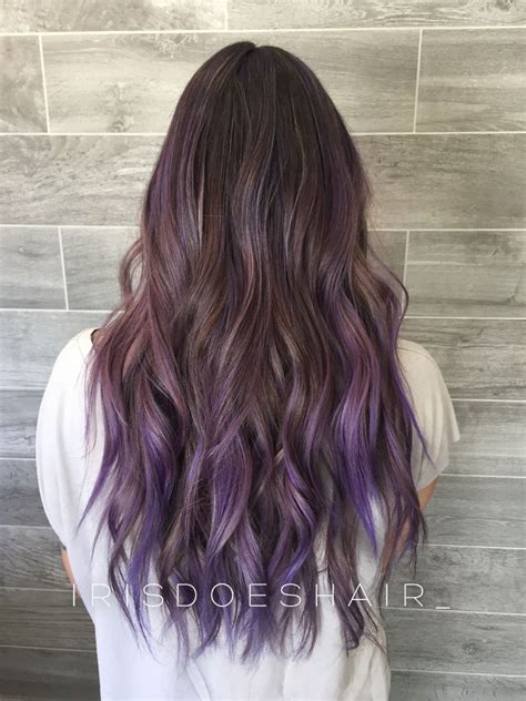 √ Purple Hair Pinterest