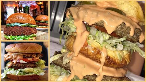 Atlanta Street Food One Night Stand Burger Slutty Vegan Restaurant Youtube