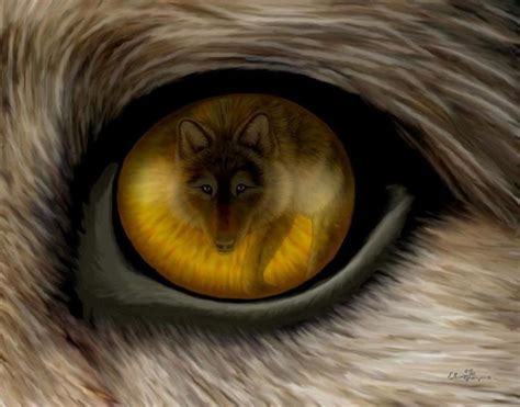 A Wolf In The Eye Of A Wolfs Eye Wolf Eyes Wolf Love Spirit