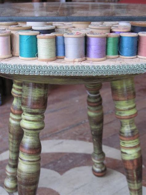 Upcycled New Ways With Old Wooden Thread Spools Spool Crafts Thread