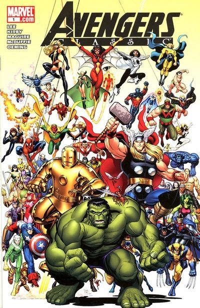 Avengers Classic 1 Such A Cool Cover Every Avenger Ever In The