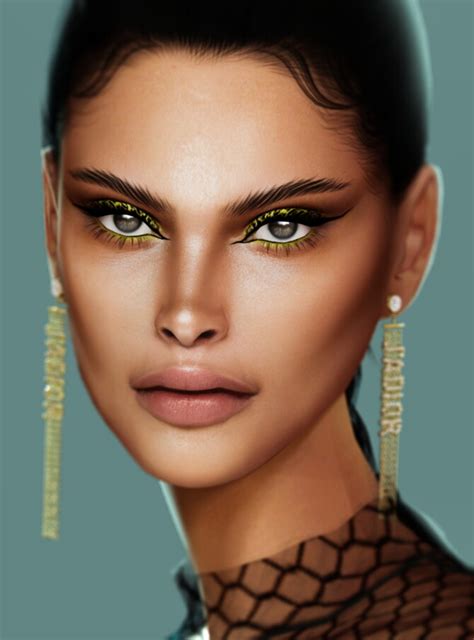 Makeup Set Cheetah The Sims 4 Catalog