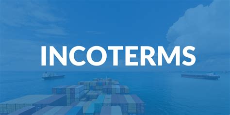 What Are Incoterms Icontainers
