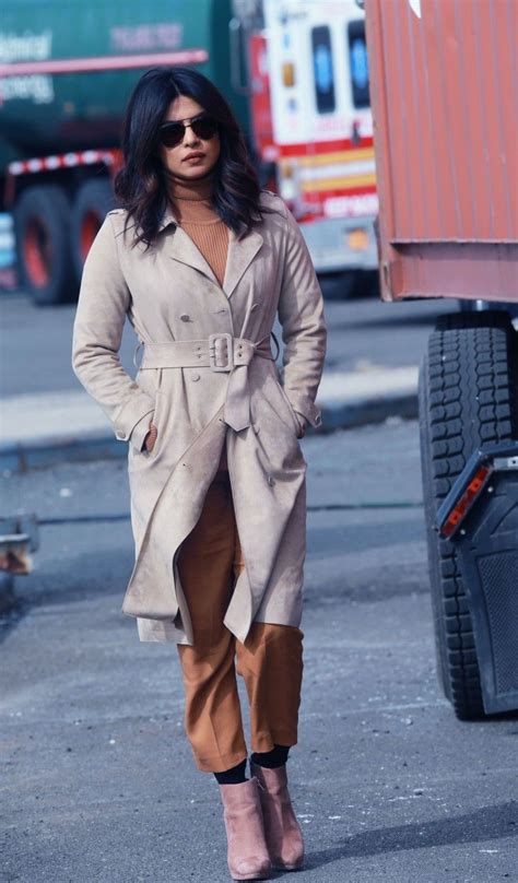 Priyanka Chopra On Location Filming Quantico In Nyc March 17