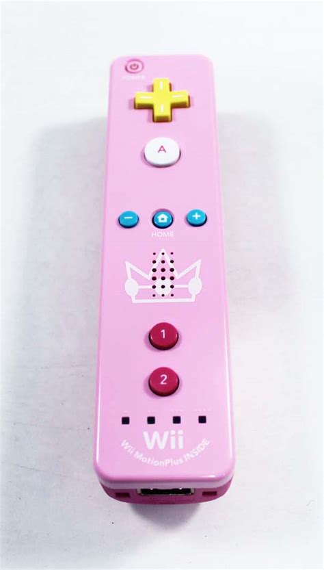 Nintendo Wiiwii U Princess Peach Pink Controller