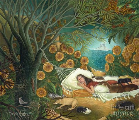 The Dream Painting By Colette Raker