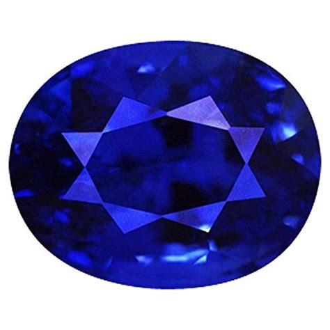 Oval Astrology Blue Sapphire Gemstone 4 G At Rs 2500carat In New