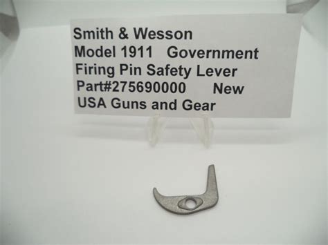Smith And Wesson Model 1911 Government Firing Pin Safety Lever Mandp