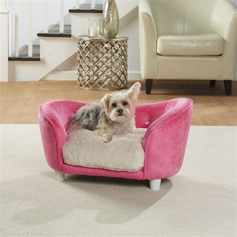 Ultra Plush Snuggle Dog Bed Pink Beautiful Designer Dog Bed 120
