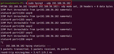 15 Hping3 Command Examples In Linux Cheat Sheet Golinuxcloud