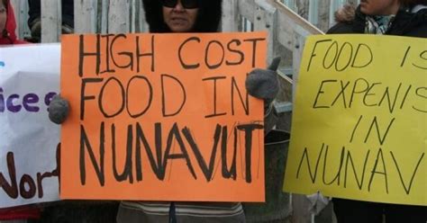 Nunavut Food Prices Poverty High Costs Of Northern Businesses Leave