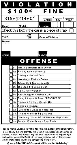 pay backcom fake parking  laugh  loud