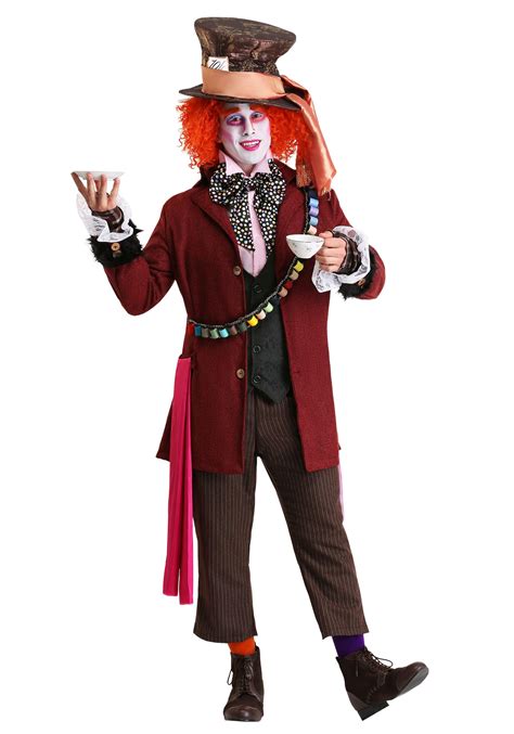 Men S Authentic Mad Hatter Costume Movie Character Costume