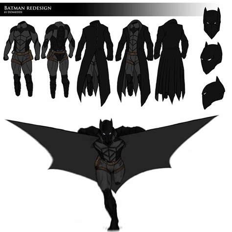 Batman Redesign By Domeddi On Deviantart