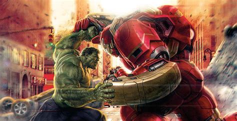 Hulk Vs Hulkbuster Wallpaper Wallpapersafari
