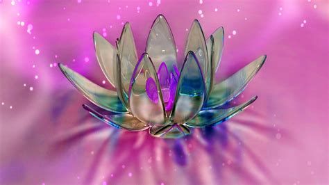 Best high quality 3d wallpapers collection for your phone. Crystal Lotus Flower HD Wallpaper | Background Image ...