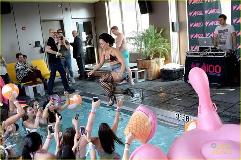 Full Sized Photo Of Demi Lovato Bikini Top Pool Party Z100