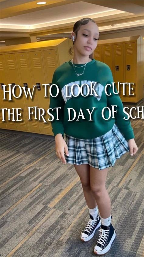 How To Look Cute For The First Day Of School In 2022 Cute Outfits Fashion Plus Size Outfits