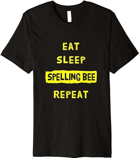 Spelling Bee Design Premium T Shirt Clothing