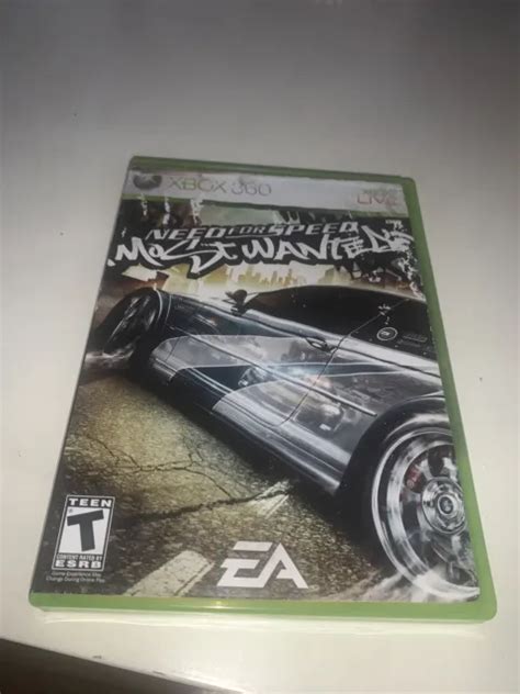 Need For Speed Most Wanted Microsoft Xbox 360 2005 Complete Cib