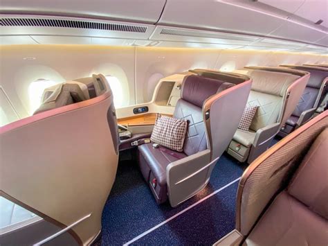 Review Singapores A350 Business Class On The Worlds Longest Flight