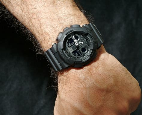 Casio Mens G Shock Ga100 1a1 Black Watch Review