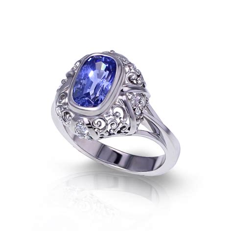 Light Blue Sapphire Ring Jewelry Designs