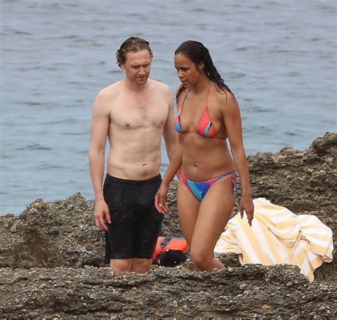 Tom Hiddleston And Zawe Ashton Strip Down And Pack On The Pda In The Waters Of Ibiza 19 Photos
