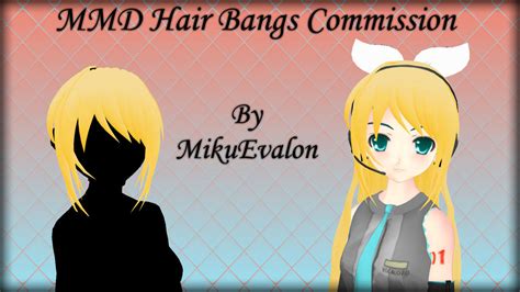 Mmd Hair Bangs Commission By Mikuevalon On Deviantart