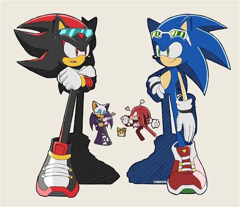 Sonic And Shadow Sonic The Hedgehog Wallpaper 44407591 Fanpop