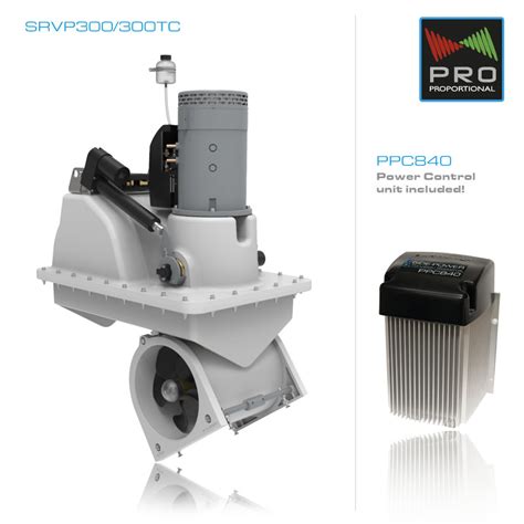Srvp300 Pro Retractable Bowstern Thruster Side Power United Kingdom