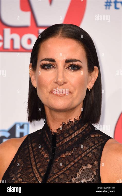Kirsty Gallacher Attending The Tv Choice Awards Held At The Hilton