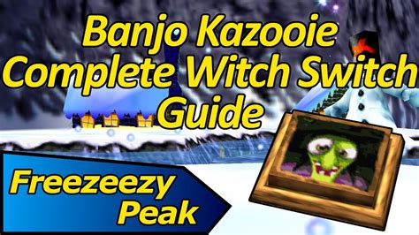 Getting The Witch Switch Jiggy In Freezeezy Peak Banjo Kazooie Witch