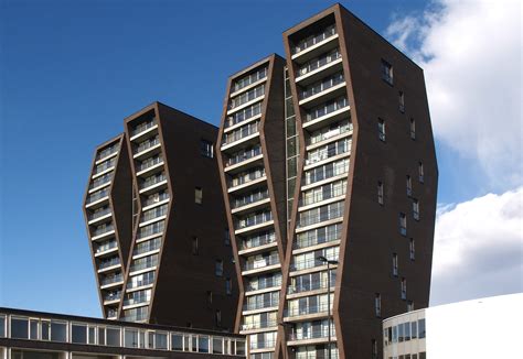Facade bricks, Tower building, Eindhoven by Hagemeister | STYLEPARK