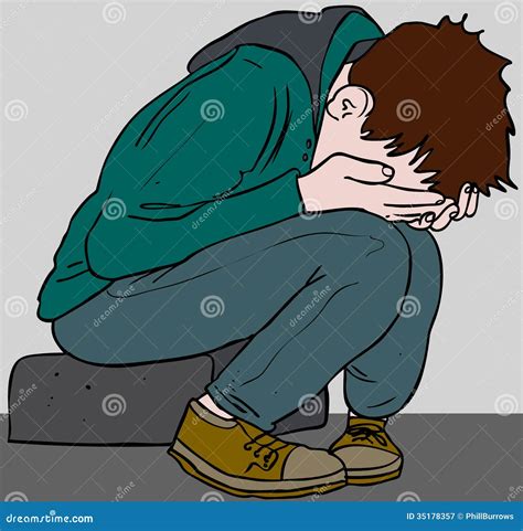 Depresso Illustrazioni Vettoriali E Clipart Stock 30301