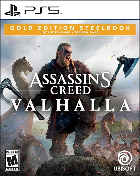 Assassins Creed Valhalla Gold Steelbook Edition Release Date Ps5