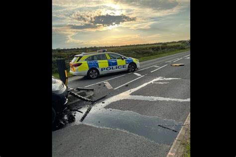 Road Closed In Both Directions In Glinton After Traffic Accident Leaves