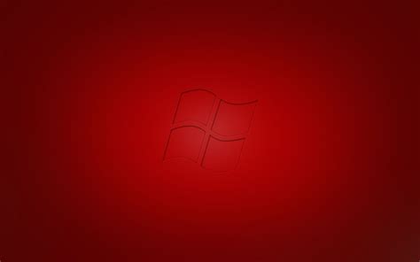 Microsoft Windows 7 Red Wallpaper Red Windows Red Wallpaper Windows