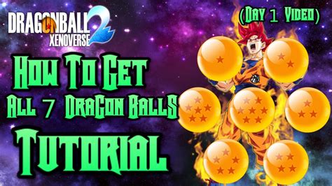 Dragon ball mini | всякая всячина. DragonBallXenoverse 2- How To Get All 7 Dragon Balls ...