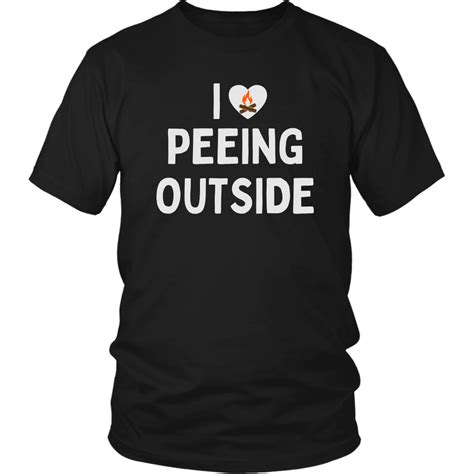 I Love Peeing Outside Shirt