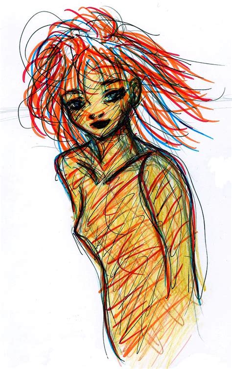 Redhead I Drawing By Rachel Scott