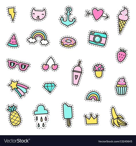 printable aesthetic stickers pdf 2021