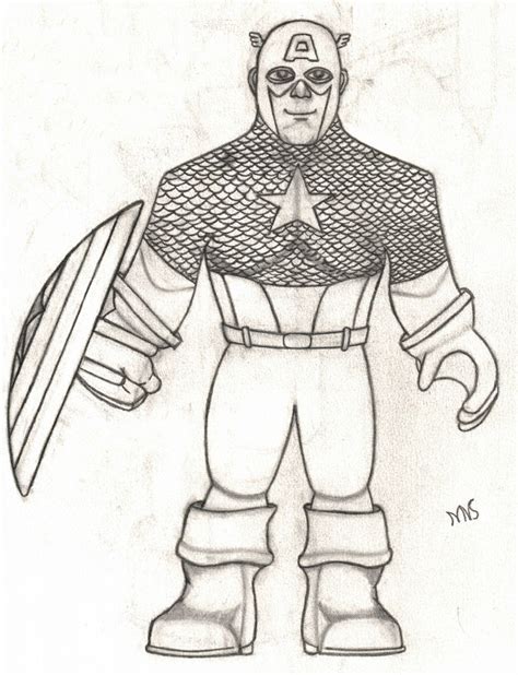 Super Hero Squad Captain America 2013 05 15 By Shyran On Deviantart