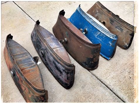 Lots of rust on the bottom third of tank. Model A Gas Tanks - mostly 1930-31, one 29 | The H.A.M.B.