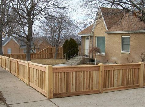 Short Fence Wood Fence Design Backyard Fences Short Fence
