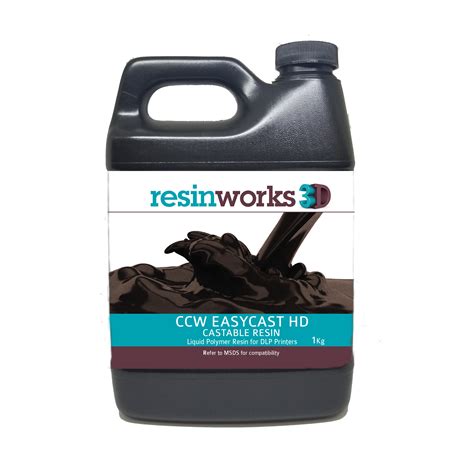 Castable Resin For Dlp 3d Printers Resinworks3d