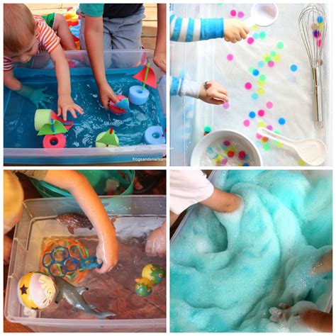 This ice play for toddlers doesn't really need a massive piece written on it, it is very self explanatory. Toddler Approved!: 20+ Outdoor Water Activities for Toddlers
