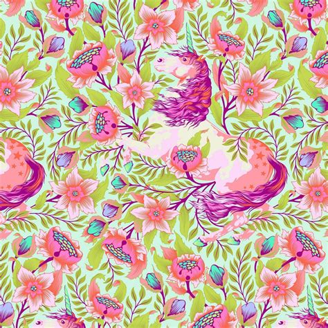 New Free Spirit By Tula Pink Pinkerville Cotton Candy Imaginarium